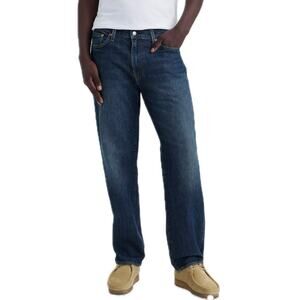 Levi's 541 Athletic Taper Fit Jeans Men's 34x32 (Fits 32x30) Dark Blue Denim